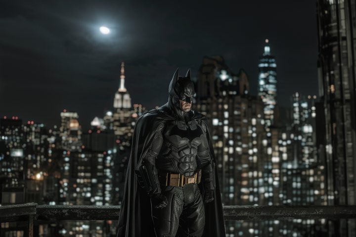 Batman in Gotham City